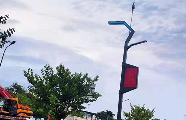 中山市古镇镇智慧路灯示范路